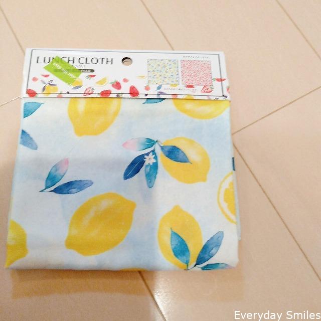 アイロン不要の給食ナフキン（ランチクロス）は100均セリアがおすすめ Everyday Smiles ワーママの